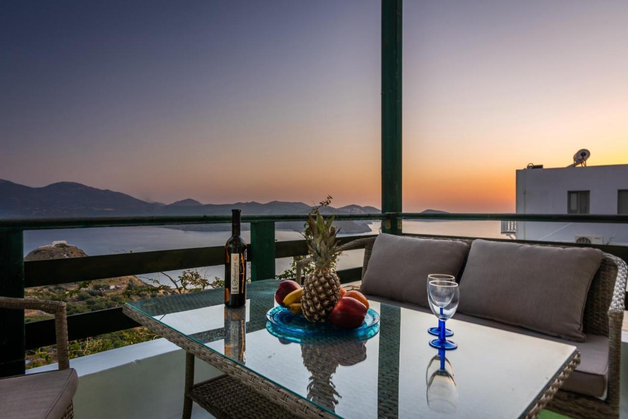 Villa Melisses Sea View House Plaka  Exterior foto