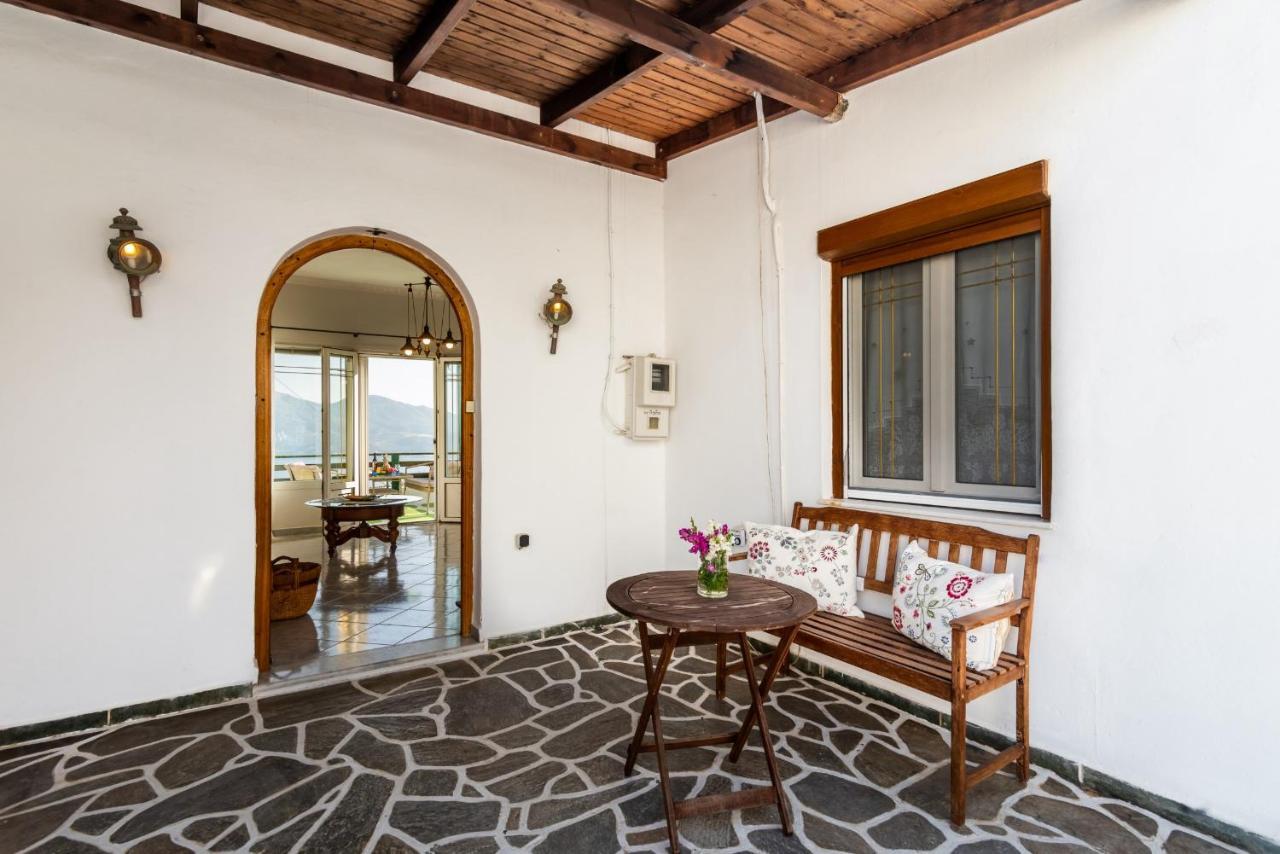 Villa Melisses Sea View House Plaka  Exterior foto