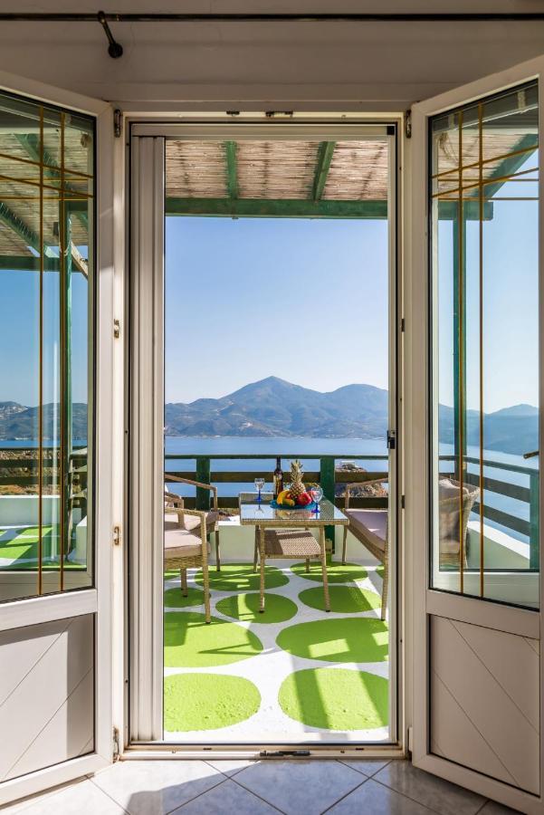 Villa Melisses Sea View House Plaka  Exterior foto