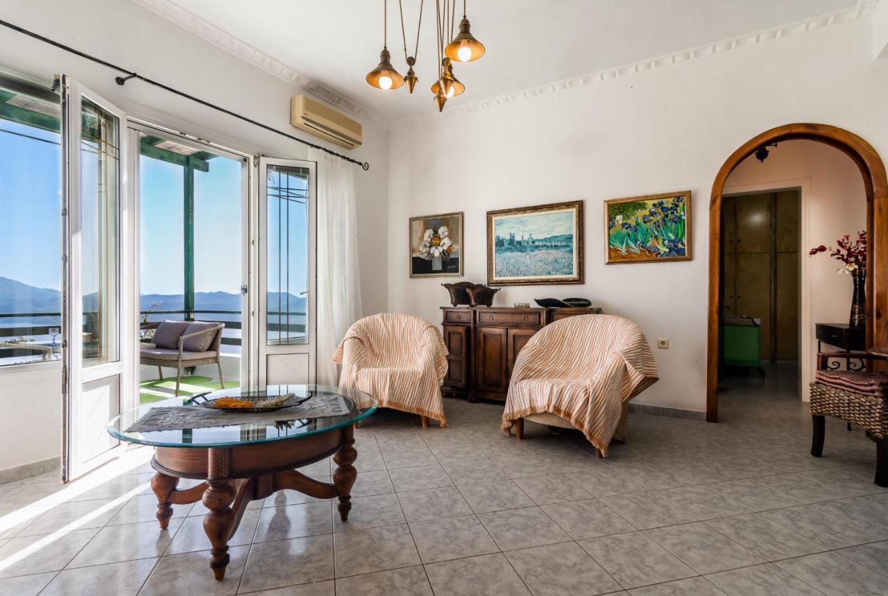 Villa Melisses Sea View House Plaka  Exterior foto